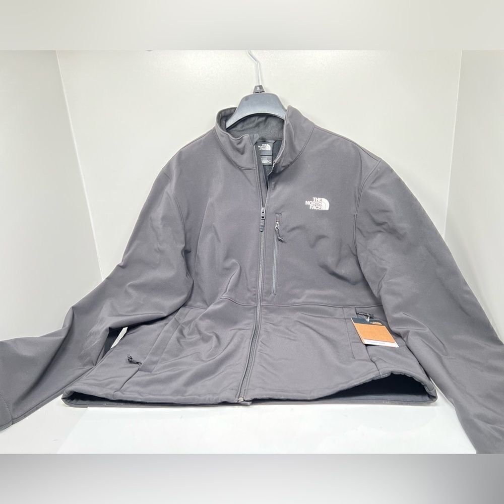 Mens XL The North Face Windwall Jacket  Full Zip Black Mens Size Extra-Large
